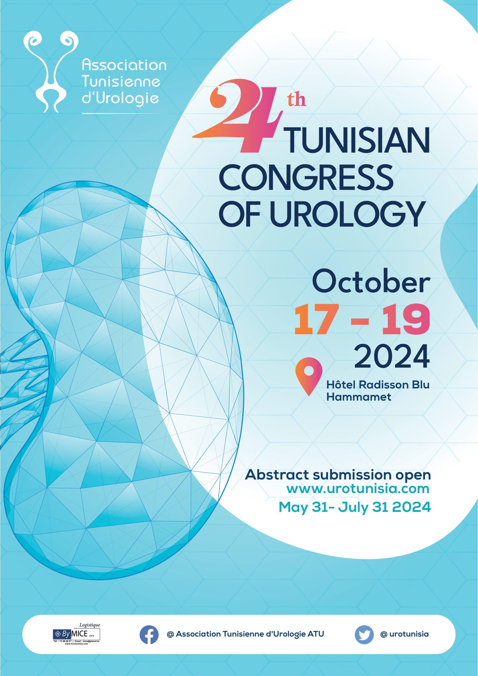 24 ème congrès de l'association tunisienne d'urologie